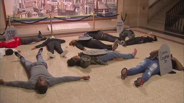 Die-in event held at state Capitol