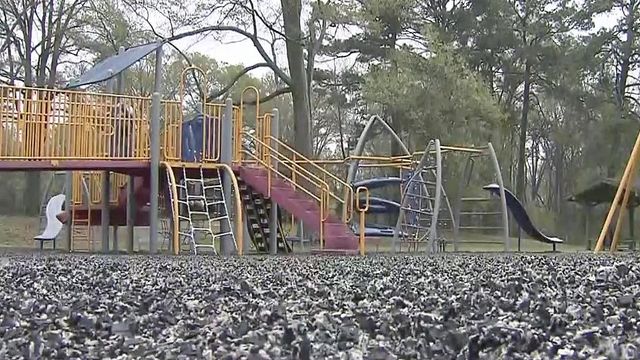 Parents say tire mulch covering Durham park is 'carcinogen' 