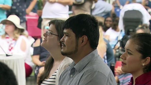 Naturalization ceremony held in downtown Raleigh 