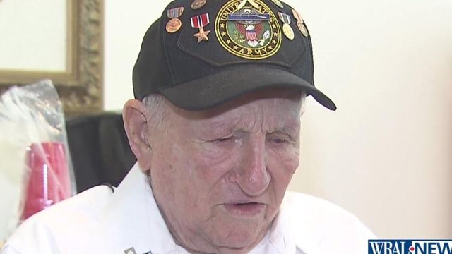 Johnston County man honored for battlefield heroics