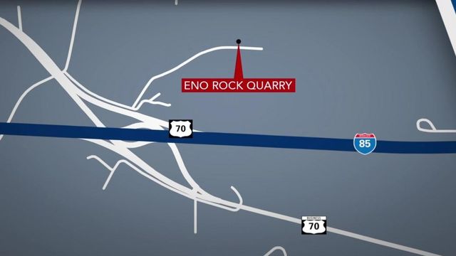 Girl hurt after falling into Eno River Rock Quarry