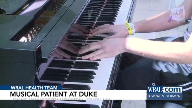 Whiteville musician lightens mood with Duke Hospital concerts