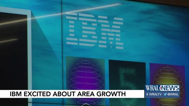 IBM, one of the first Triangle tech giants, is cheering current growth