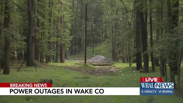 Thousands without power in Garner
