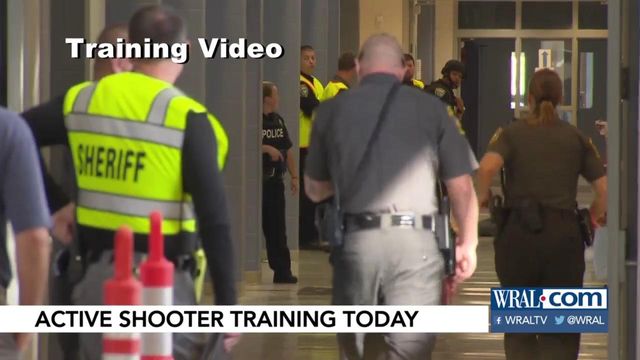 Dozens participate in active shooter drill at Nash high school