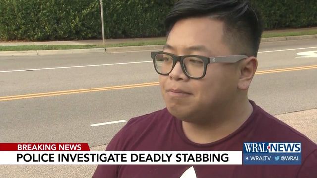 Man ran over to victim, tried to stop bleeding