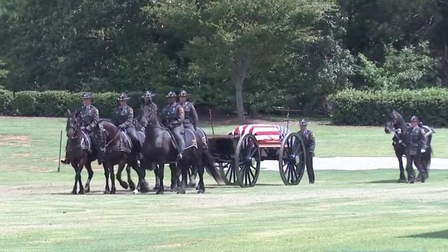NC Trooper's Caisson Unit pays tribute, but needs funds