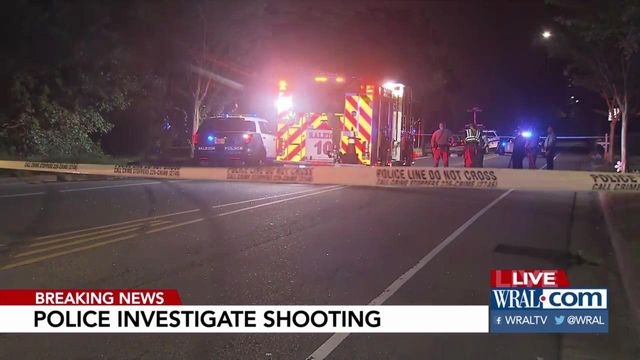 Man injured in shooting, car crash in Raleigh
