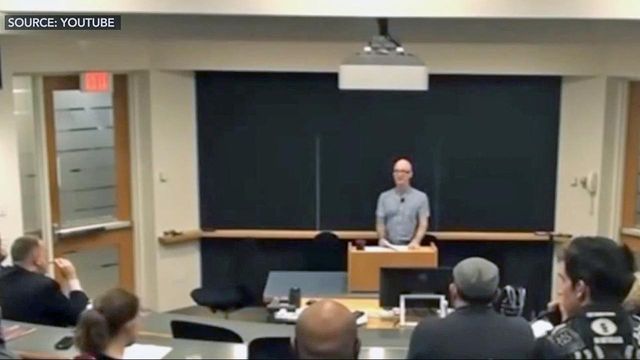 UNC lecturer arrested during 'Silent Sam' protest brought politics into classroom, student says
