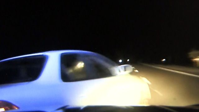 Sgt. Stahl's dashcam video of chase, PIT maneuver