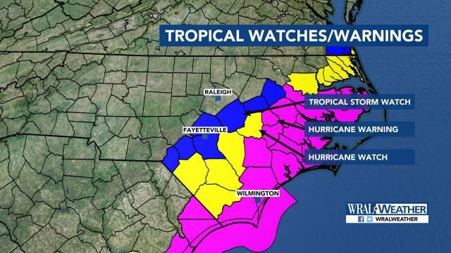 Tropical Watches and warnings