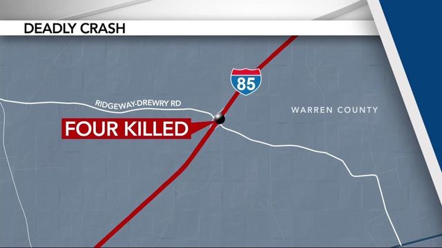 Rolesville family killed in multi-vehicle crash on I-85