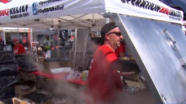 Operation BBQ, Salvation Army feed Wilmington