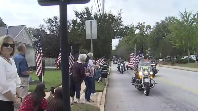 WATCH: Wall that Heals national tour stops in Wake Forest