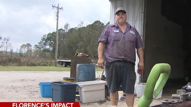 A month after Florence, Duplin County trying to recover