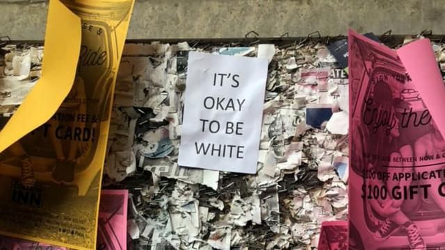 OK to be white flier