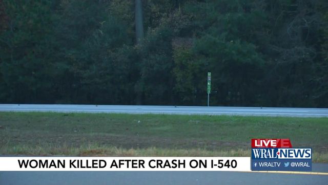 Woman killed after crash on I-540