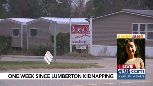 Search ongoing for kidnapped Lumberton girl