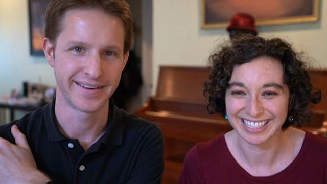 Full interview: Durham couple discusses 'Costco Harry Potter' wedding
