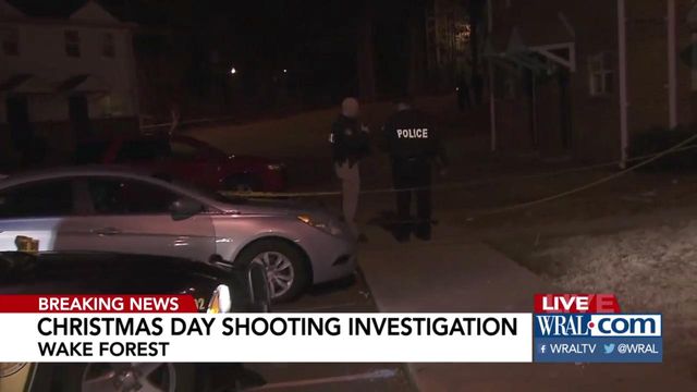 Wake Forest police investigate Christmas night shooting