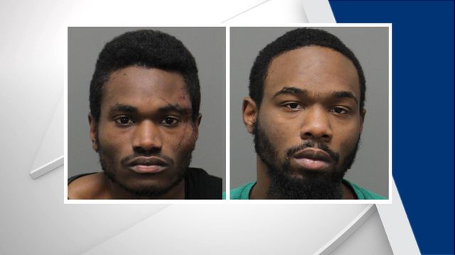 Two charged after Raleigh police officer shot