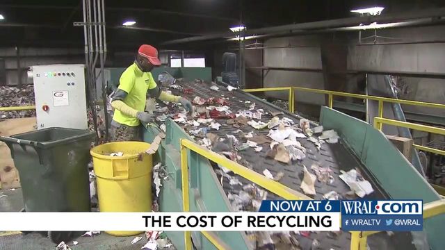 Worldwide glut of recyclables pushes down price communities can get for their waste