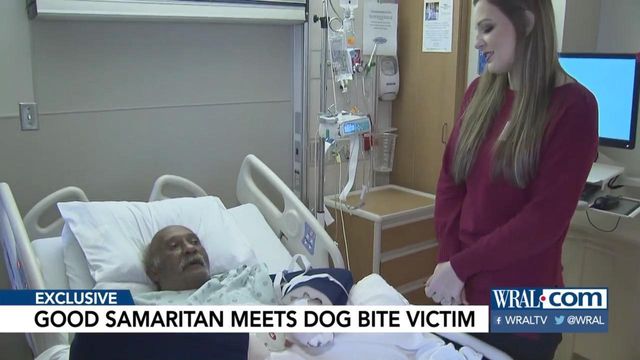 Good Samaritan was in right place at right time to help dog bite victim