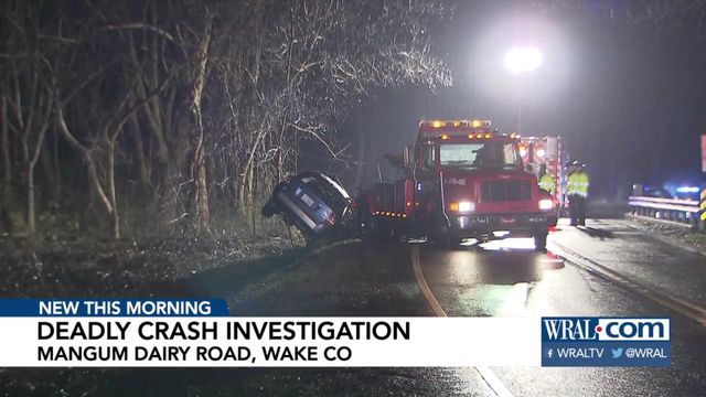 Speeding, wet roads caused fatal Wake Forest crash