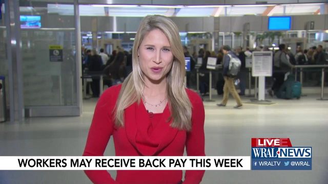 RDU workers may receive back pay this week