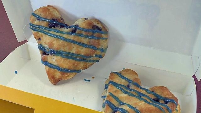 Bojangles heart-shaped biscuits, Charlotte, North Carolina News