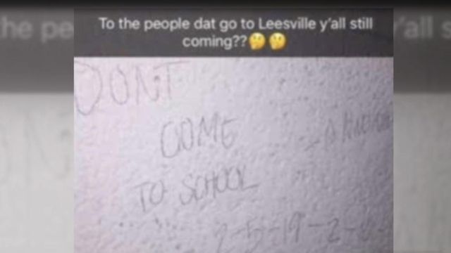 Leesville High threatened in social media post
