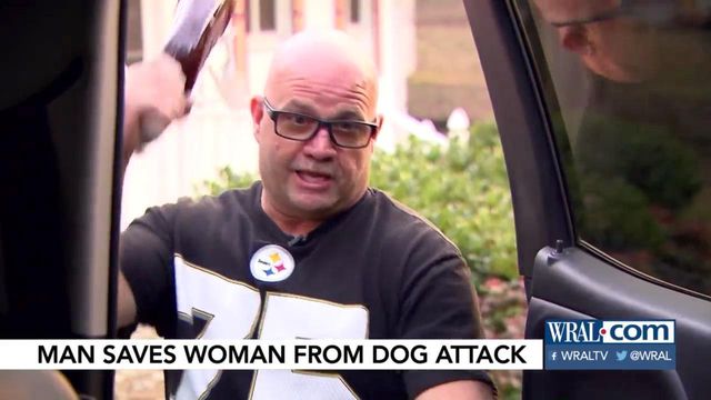 'They're going to kill her:' Man uses BBQ sauce bottle to stop dog attack