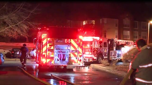 No injuries reported in Durham apartment fire