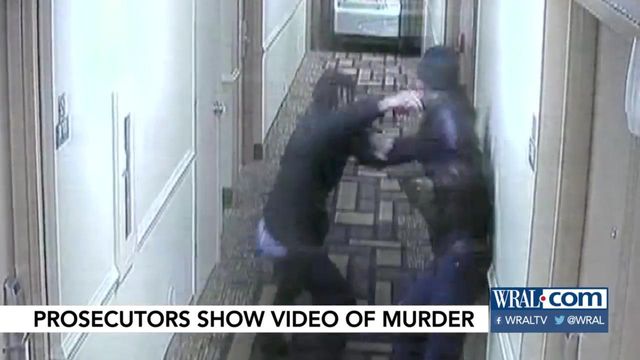 Motel hallway video shows deadly shots fired