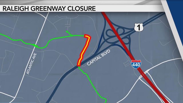 No end in sight for Crabtree Creek greenway closure