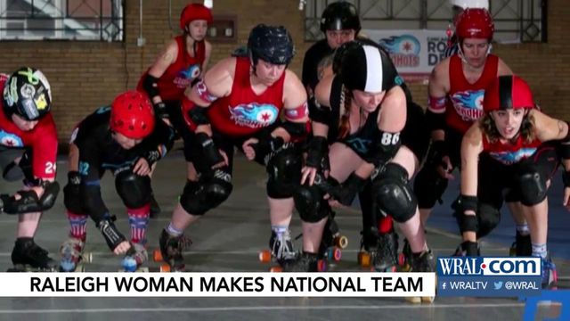 Raleigh woman rolls with national roller derby team