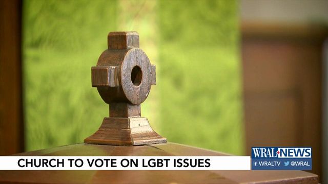 Methodist church votes on role of LGBT members
