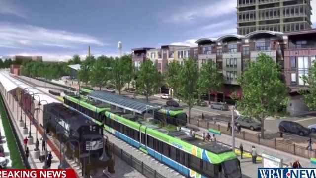 Light rail project in Durham Orange County hits speed bump