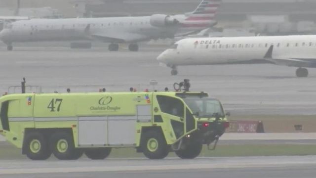 Planes collide at Charlotte airport