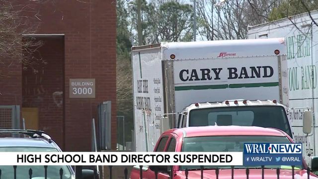 Cary band director suspended from post
