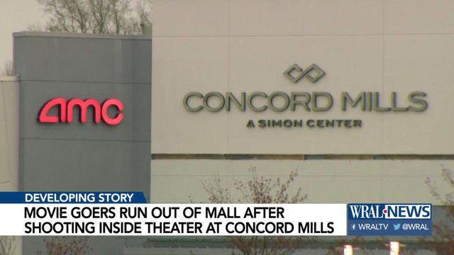 Chaos after shooting inside mall movie theater