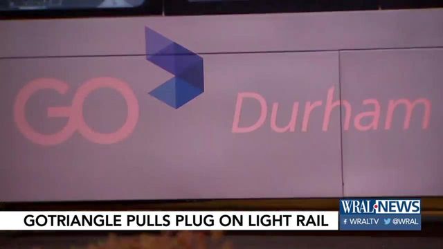GoTriangle pulls the plug on light rail