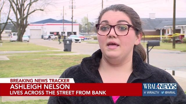 Neighbors on edge after attempted bank robbery