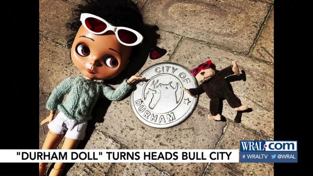 Dahlia the doll finds fans in Durham