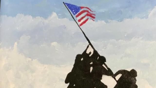 Wounded Warrior Project helps injured veteran heal with art :: WRAL.com