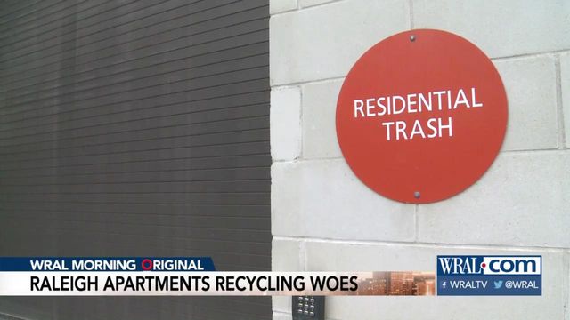 Recycling woes for Raleigh apartment residents