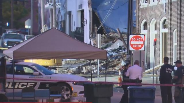 More than 20 hours after explosion, crews remain at ground zero of Durham gas explosion