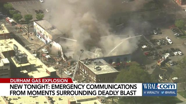 Emergency communication showcases moments following Durham explosion
