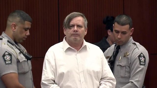 Convicted killer Jon Sander rages at his sentencing