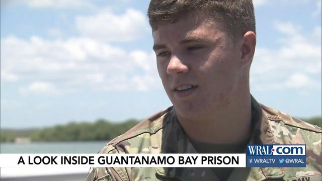 Troops talk about daily life at Guantanamo Bay